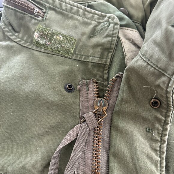 Vintage 60s US Army M65 Vietnam Jacket Size XL - Picture 3 of 15